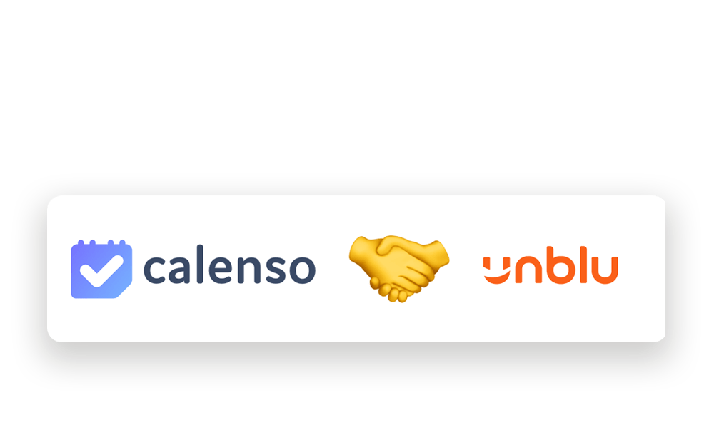 Calenso and Unblu Partnership for Insurance Companies