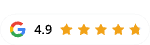 4.9 Sterne Google Bewertung Calenso