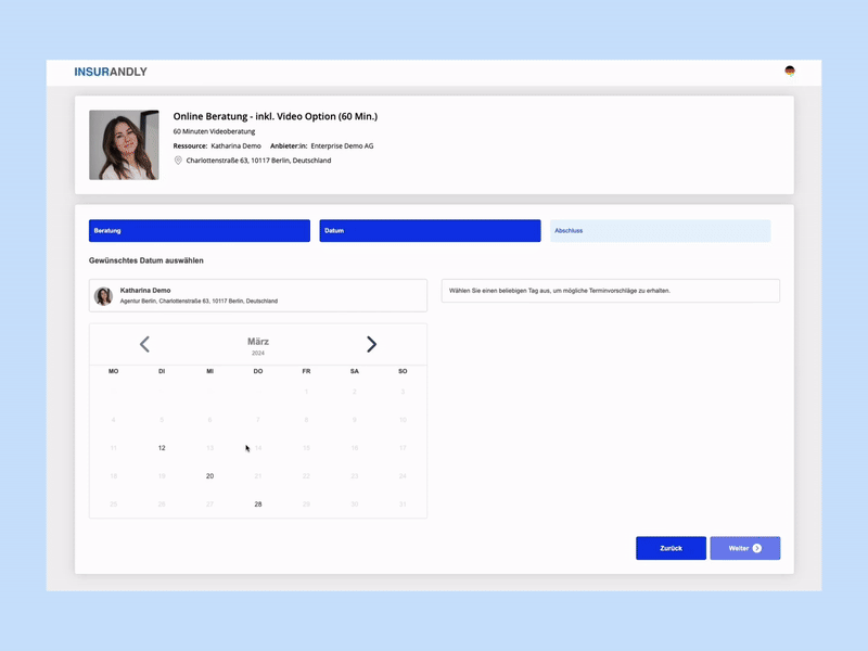 Erstellung eines neuen Termins im Outlook-Kalender mit Details zur Zeit, Verfügbarkeit und Teams-Besprechung.